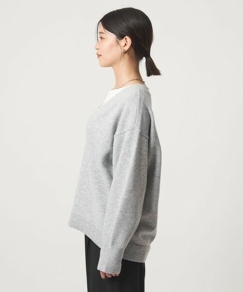 green label relaxing / グリーンレーベル リラクシング ニット・セーター | 【WEB限定】＜at ease＞スキッパー プルオーバー ニット ウォッシャブル | 詳細13