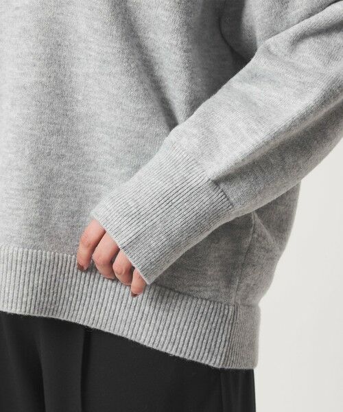 green label relaxing / グリーンレーベル リラクシング ニット・セーター | 【WEB限定】＜at ease＞スキッパー プルオーバー ニット ウォッシャブル | 詳細16