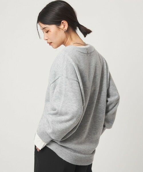 green label relaxing / グリーンレーベル リラクシング ニット・セーター | 【WEB限定】＜at ease＞スキッパー プルオーバー ニット ウォッシャブル | 詳細9