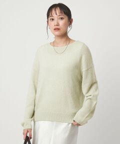 green label relaxing / グリーンレーベル リラクシング ニット・セーター | スパンコール ニット プルオーバー ウォッシャブル