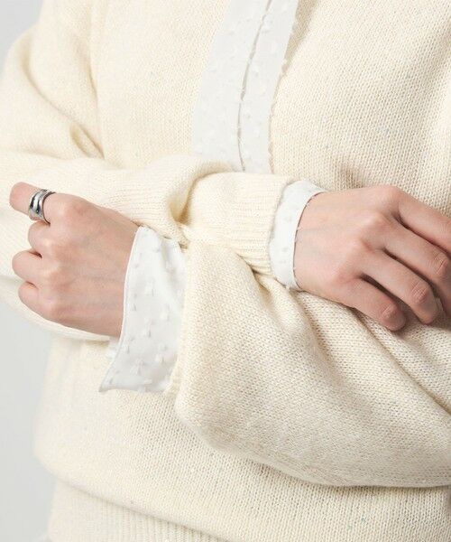 green label relaxing / グリーンレーベル リラクシング ニット・セーター | スパンコール ニット プルオーバー ウォッシャブル | 詳細6