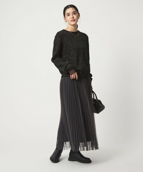 green label relaxing / グリーンレーベル リラクシング ニット・セーター | スパンコール ニット プルオーバー ウォッシャブル | 詳細9