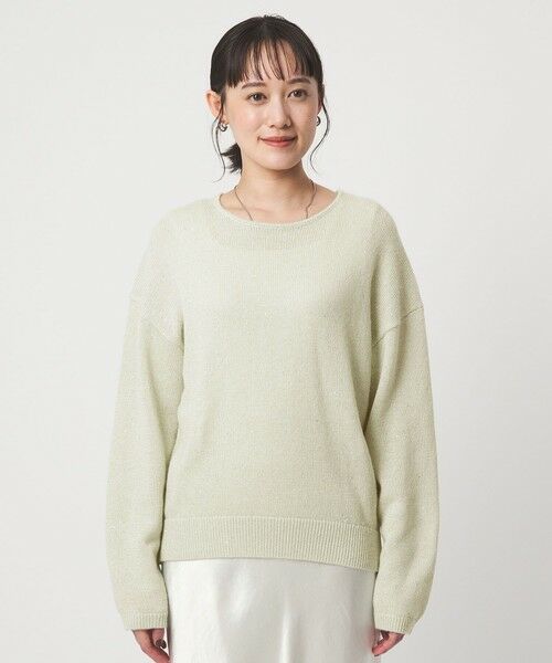 green label relaxing / グリーンレーベル リラクシング ニット・セーター | スパンコール ニット プルオーバー ウォッシャブル | 詳細19
