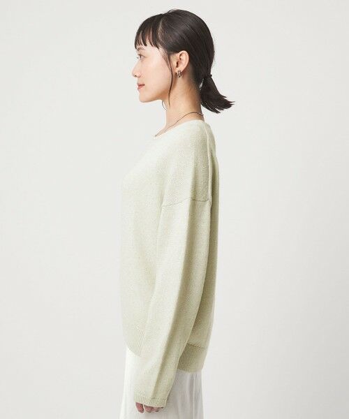 green label relaxing / グリーンレーベル リラクシング ニット・セーター | スパンコール ニット プルオーバー ウォッシャブル | 詳細20