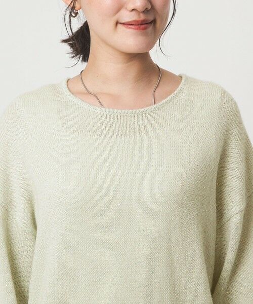 green label relaxing / グリーンレーベル リラクシング ニット・セーター | スパンコール ニット プルオーバー ウォッシャブル | 詳細22