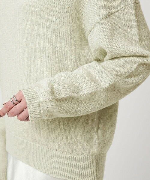 green label relaxing / グリーンレーベル リラクシング ニット・セーター | スパンコール ニット プルオーバー ウォッシャブル | 詳細23