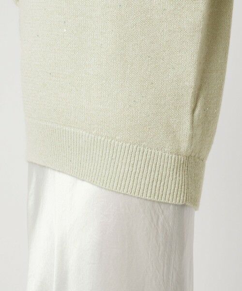 green label relaxing / グリーンレーベル リラクシング ニット・セーター | スパンコール ニット プルオーバー ウォッシャブル | 詳細24