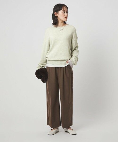 green label relaxing / グリーンレーベル リラクシング ニット・セーター | スパンコール ニット プルオーバー ウォッシャブル | 詳細17