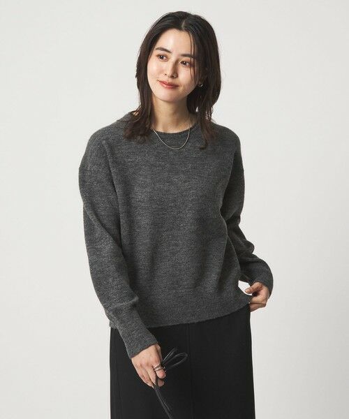 green label relaxing / グリーンレーベル リラクシング ニット・セーター | ニット × レース キャミソール プルオーバー セット | 詳細8