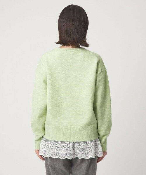 green label relaxing / グリーンレーベル リラクシング ニット・セーター | ニット × レース キャミソール プルオーバー セット | 詳細25