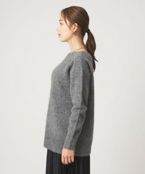 green label relaxing / グリーンレーベル リラクシング ニット・セーター | ヘアリー ニット ロング プルオーバー | 詳細10