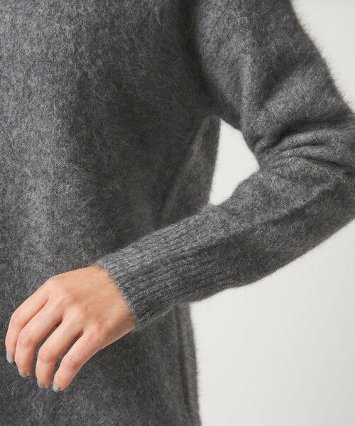 green label relaxing / グリーンレーベル リラクシング ニット・セーター | ヘアリー ニット ロング プルオーバー | 詳細13