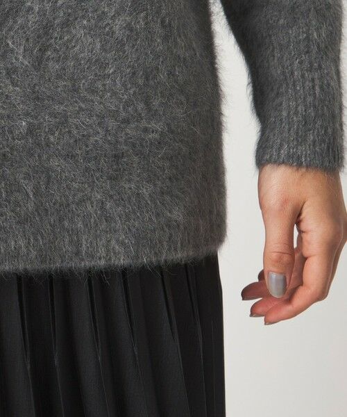 green label relaxing / グリーンレーベル リラクシング ニット・セーター | ヘアリー ニット ロング プルオーバー | 詳細14