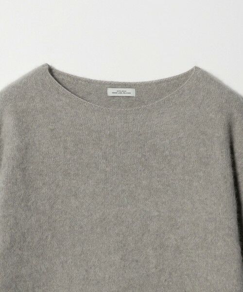 green label relaxing / グリーンレーベル リラクシング ニット・セーター | ヘアリー ニット ロング プルオーバー | 詳細28