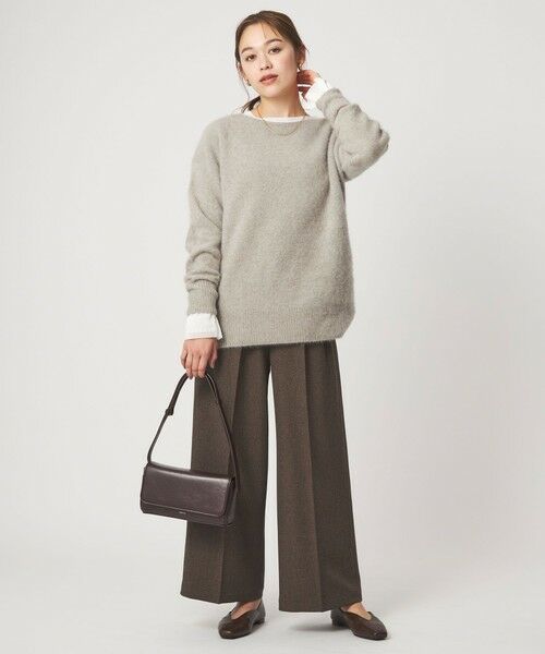 green label relaxing / グリーンレーベル リラクシング ニット・セーター | ヘアリー ニット ロング プルオーバー | 詳細25