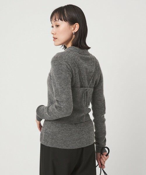 green label relaxing / グリーンレーベル リラクシング ニット・セーター | ポロニット カーディガン × ビスチェ ニット セット | 詳細9