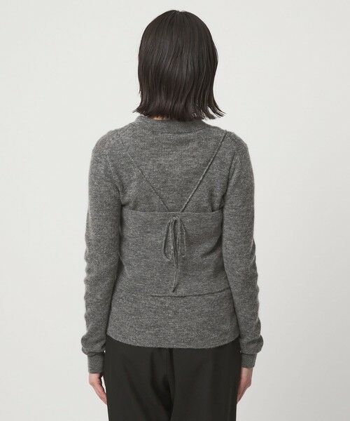 green label relaxing / グリーンレーベル リラクシング ニット・セーター | ポロニット カーディガン × ビスチェ ニット セット | 詳細11