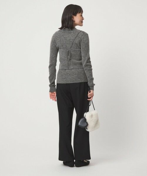 green label relaxing / グリーンレーベル リラクシング ニット・セーター | ポロニット カーディガン × ビスチェ ニット セット | 詳細4