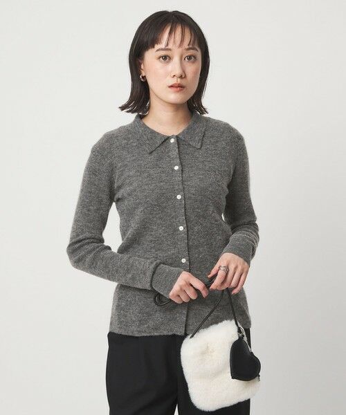 green label relaxing / グリーンレーベル リラクシング ニット・セーター | ポロニット カーディガン × ビスチェ ニット セット | 詳細5