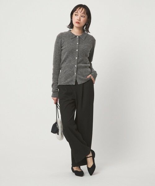 green label relaxing / グリーンレーベル リラクシング ニット・セーター | ポロニット カーディガン × ビスチェ ニット セット | 詳細8