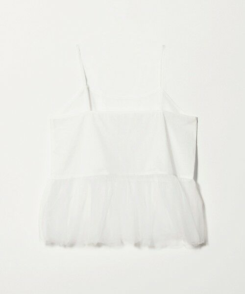 green label relaxing / グリーンレーベル リラクシング ニット・セーター | ニット × チュール キャミソール プルオーバー セット | 詳細10