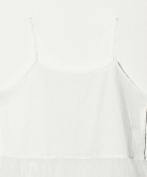 green label relaxing / グリーンレーベル リラクシング ニット・セーター | ニット × チュール キャミソール プルオーバー セット | 詳細11