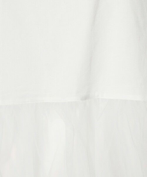 green label relaxing / グリーンレーベル リラクシング ニット・セーター | ニット × チュール キャミソール プルオーバー セット | 詳細14