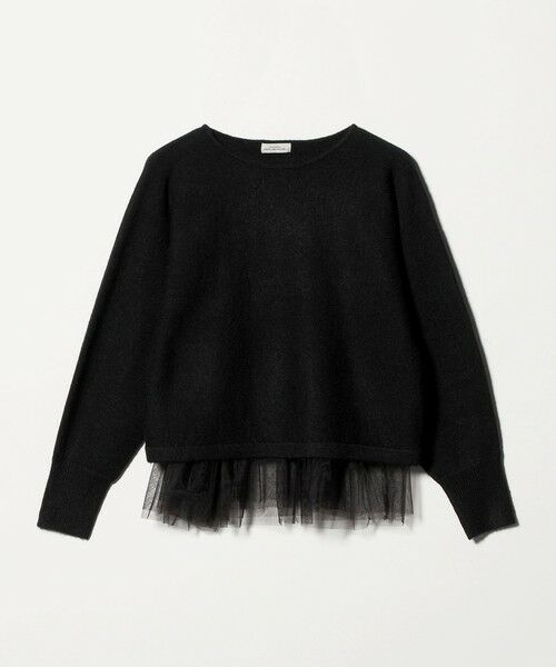 green label relaxing / グリーンレーベル リラクシング ニット・セーター | ニット × チュール キャミソール プルオーバー セット | 詳細19