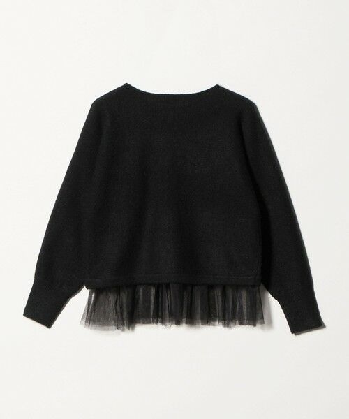 green label relaxing / グリーンレーベル リラクシング ニット・セーター | ニット × チュール キャミソール プルオーバー セット | 詳細20