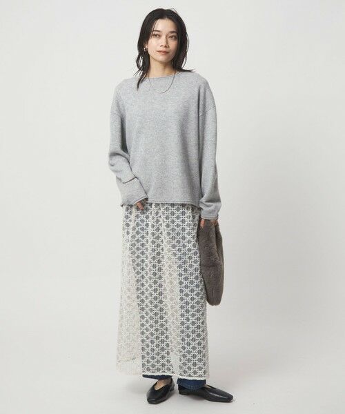 green label relaxing / グリーンレーベル リラクシング ニット・セーター | SERENITY ボートネック プルオーバー ニット | 詳細3