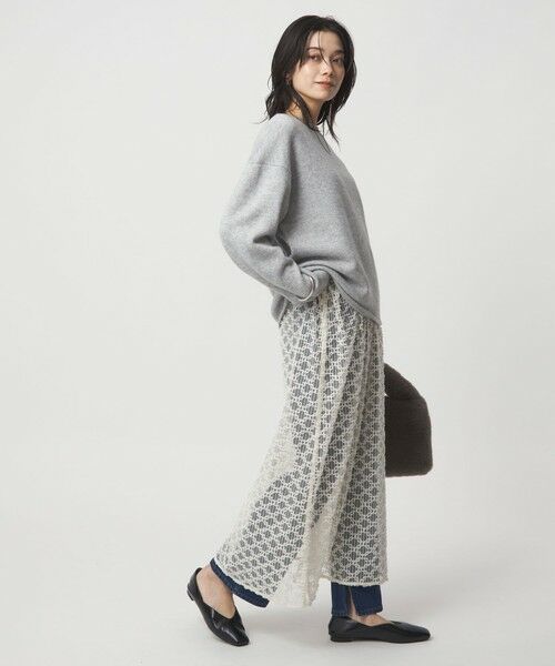 green label relaxing / グリーンレーベル リラクシング ニット・セーター | SERENITY ボートネック プルオーバー ニット | 詳細4