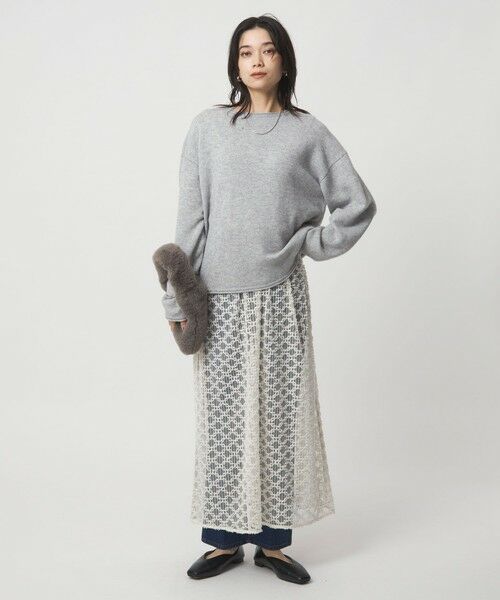 green label relaxing / グリーンレーベル リラクシング ニット・セーター | SERENITY ボートネック プルオーバー ニット | 詳細5