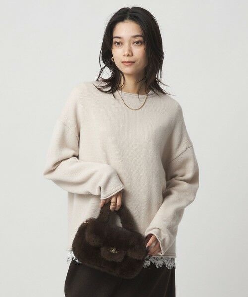 green label relaxing / グリーンレーベル リラクシング ニット・セーター | SERENITY ボートネック プルオーバー ニット | 詳細10