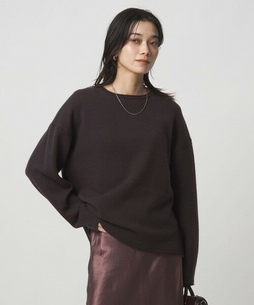 green label relaxing / グリーンレーベル リラクシング ニット・セーター | SERENITY ボートネック プルオーバー ニット | 詳細23