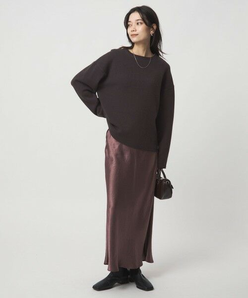 green label relaxing / グリーンレーベル リラクシング ニット・セーター | SERENITY ボートネック プルオーバー ニット | 詳細25