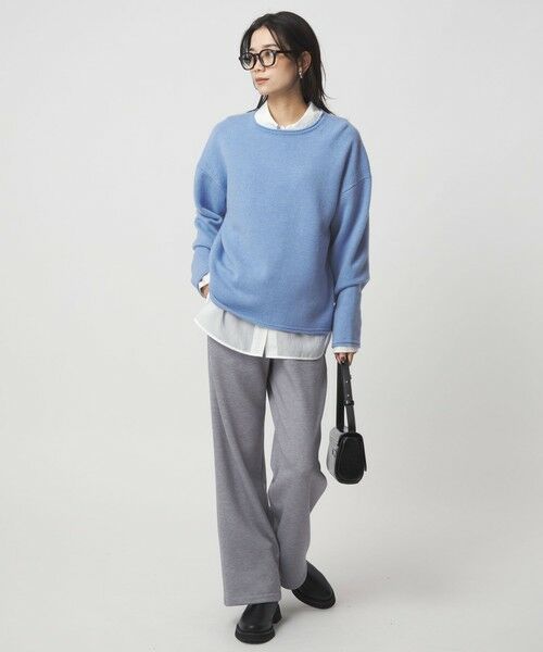 green label relaxing / グリーンレーベル リラクシング ニット・セーター | SERENITY ボートネック プルオーバー ニット | 詳細30