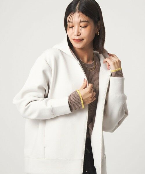 green label relaxing / グリーンレーベル リラクシング ニット・セーター | 【WEB限定】＜at ease＞ソデサキ バイカラー プルオーバー ニット ウォッシャブル | 詳細16