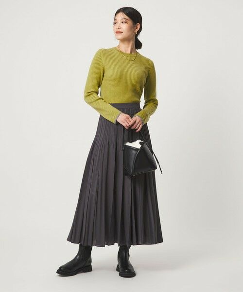 green label relaxing / グリーンレーベル リラクシング ニット・セーター | 【WEB限定】＜at ease＞ソデサキ バイカラー プルオーバー ニット ウォッシャブル | 詳細22