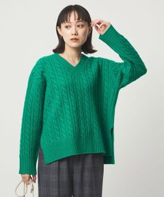 green label relaxing / グリーンレーベル リラクシング ニット・セーター | ゴールバーン Vネック ニット プルオーバー