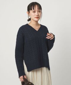 green label relaxing / グリーンレーベル リラクシング ニット・セーター | ゴールバーン Vネック ニット プルオーバー