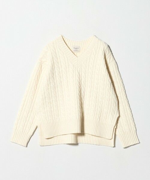green label relaxing / グリーンレーベル リラクシング ニット・セーター | ゴールバーン Vネック ニット プルオーバー | 詳細4
