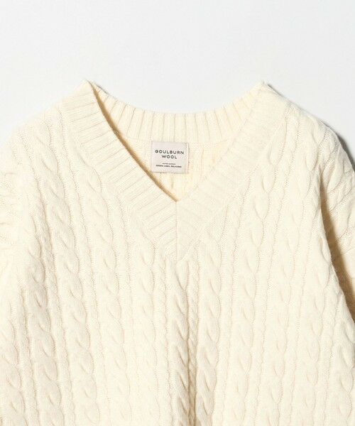 green label relaxing / グリーンレーベル リラクシング ニット・セーター | ゴールバーン Vネック ニット プルオーバー | 詳細6