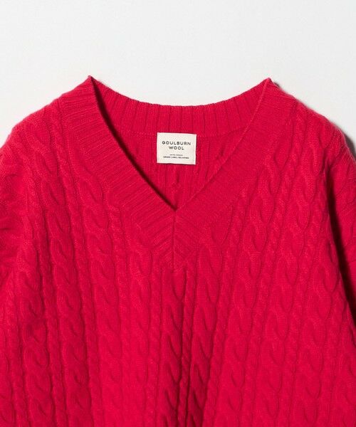 green label relaxing / グリーンレーベル リラクシング ニット・セーター | ゴールバーン Vネック ニット プルオーバー | 詳細13