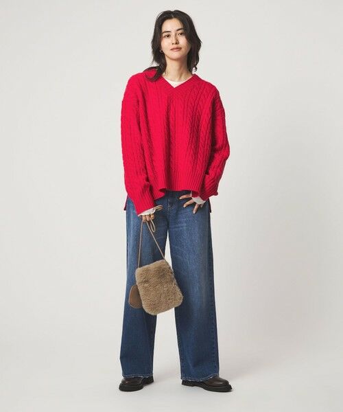 green label relaxing / グリーンレーベル リラクシング ニット・セーター | ゴールバーン Vネック ニット プルオーバー | 詳細9
