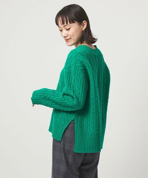 green label relaxing / グリーンレーベル リラクシング ニット・セーター | ゴールバーン Vネック ニット プルオーバー | 詳細15