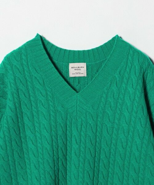 green label relaxing / グリーンレーベル リラクシング ニット・セーター | ゴールバーン Vネック ニット プルオーバー | 詳細20