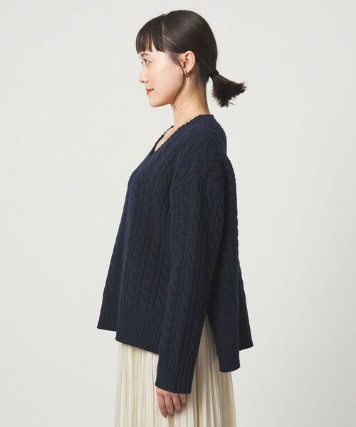 green label relaxing / グリーンレーベル リラクシング ニット・セーター | ゴールバーン Vネック ニット プルオーバー | 詳細29