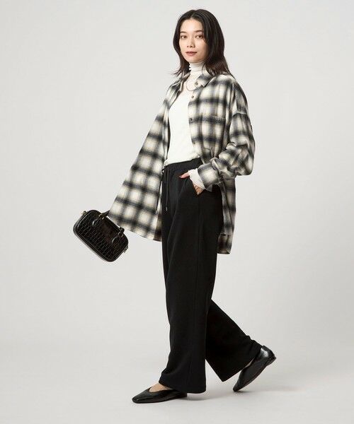 green label relaxing / グリーンレーベル リラクシング その他パンツ | ウラキモウ ピケ パンツ | 詳細2