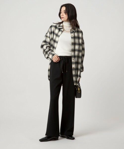 green label relaxing / グリーンレーベル リラクシング その他パンツ | ウラキモウ ピケ パンツ | 詳細3