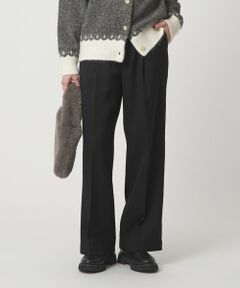 green label relaxing / グリーンレーベル リラクシング スラックス・ドレスパンツ | フィブリル ワイド パンツ